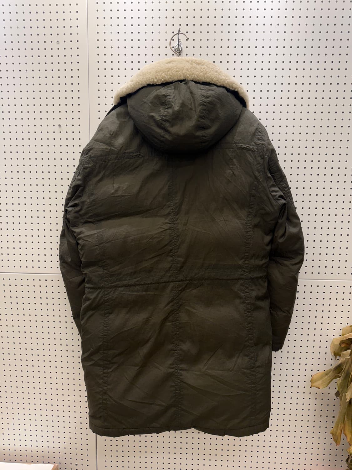 Cp컴퍼니 양털 고글 노르지 덕다운 롱패딩 U154 상품이미지4