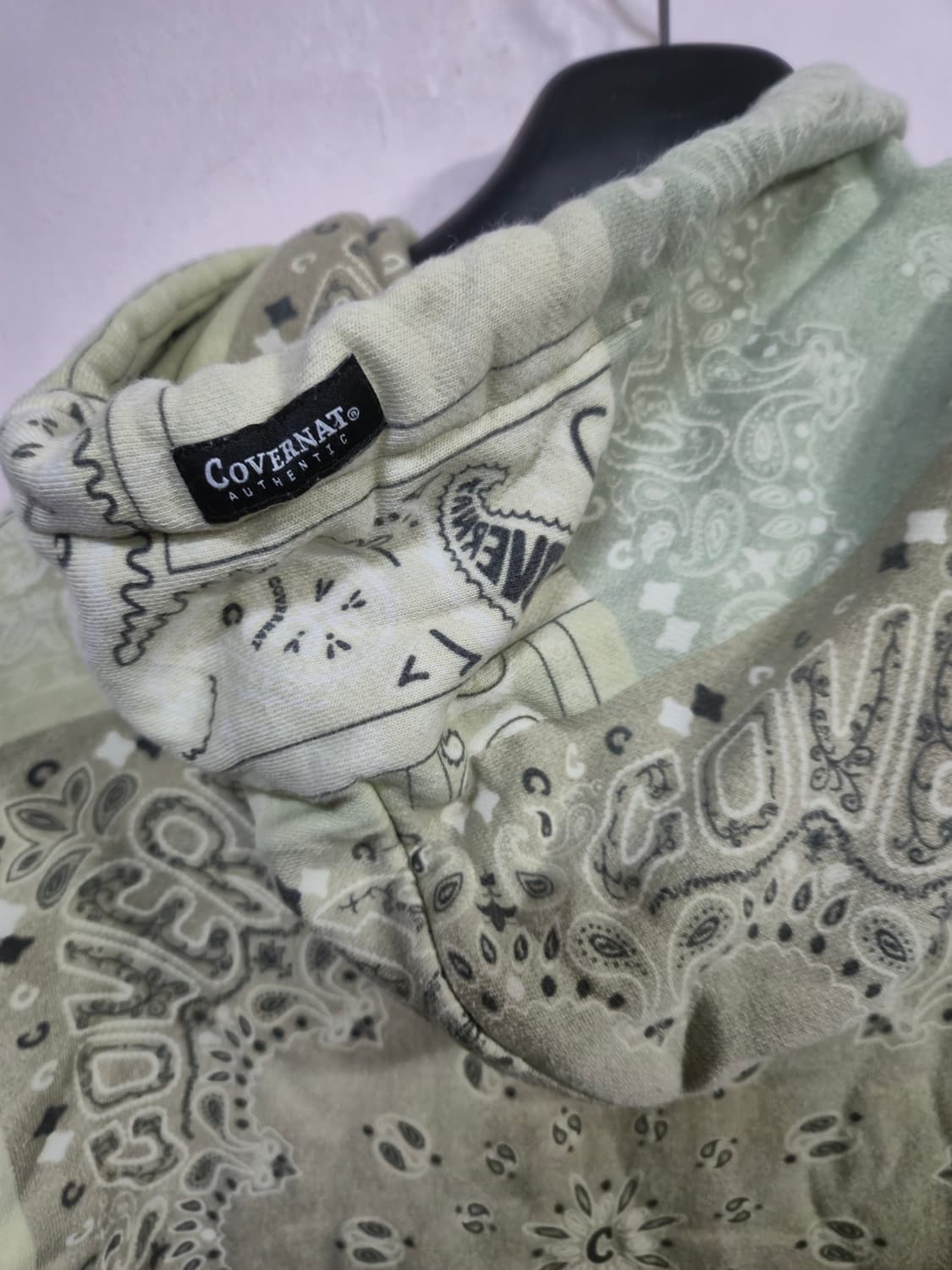 커버낫 페이즐리 패턴 후드티 (l) 상품이미지6