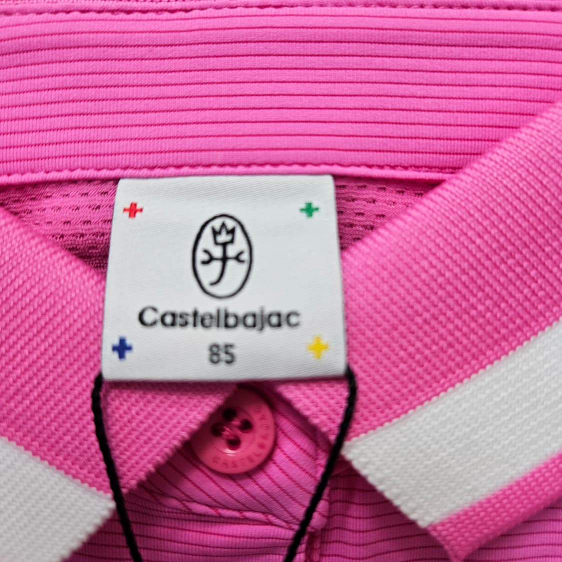 85 까스텔바작 민소매 골프 티셔츠  0305Y 상품이미지3