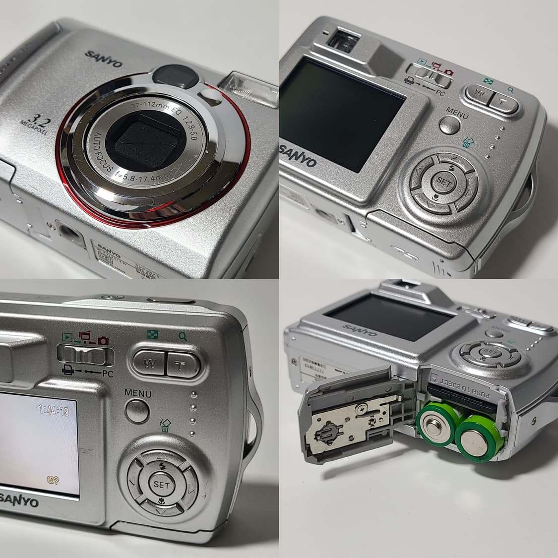 산요 작티 DSC-S3 빈티지 디카 디지털 카메라 상품이미지9