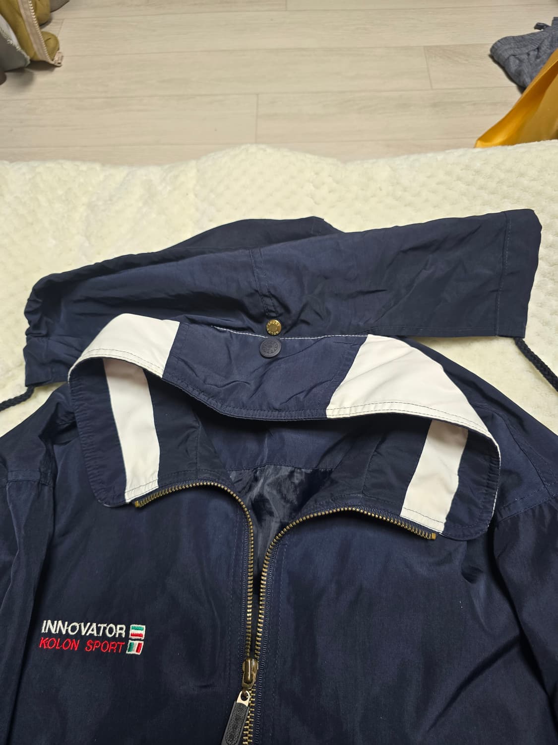 코오롱 스포츠 이노베이터 자켓 네이비/레드 상품이미지4