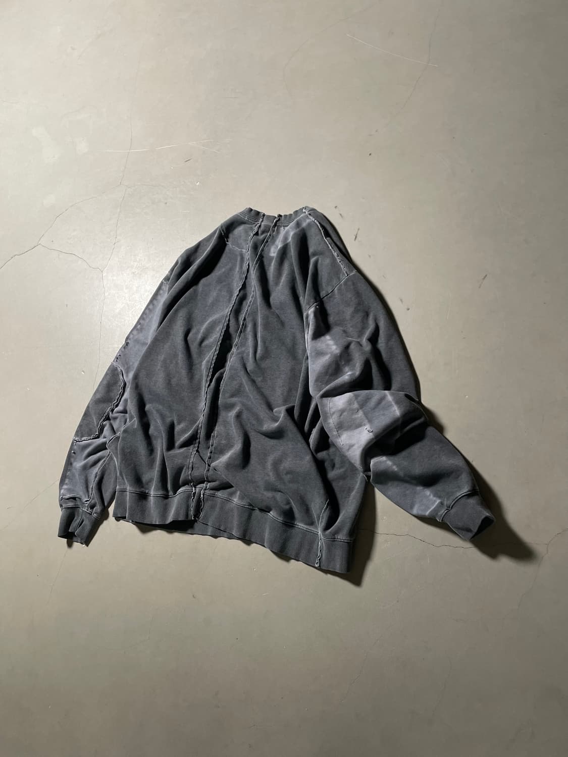 KZ ATELIER Dyeing Panel Sweatshirt 상품이미지3