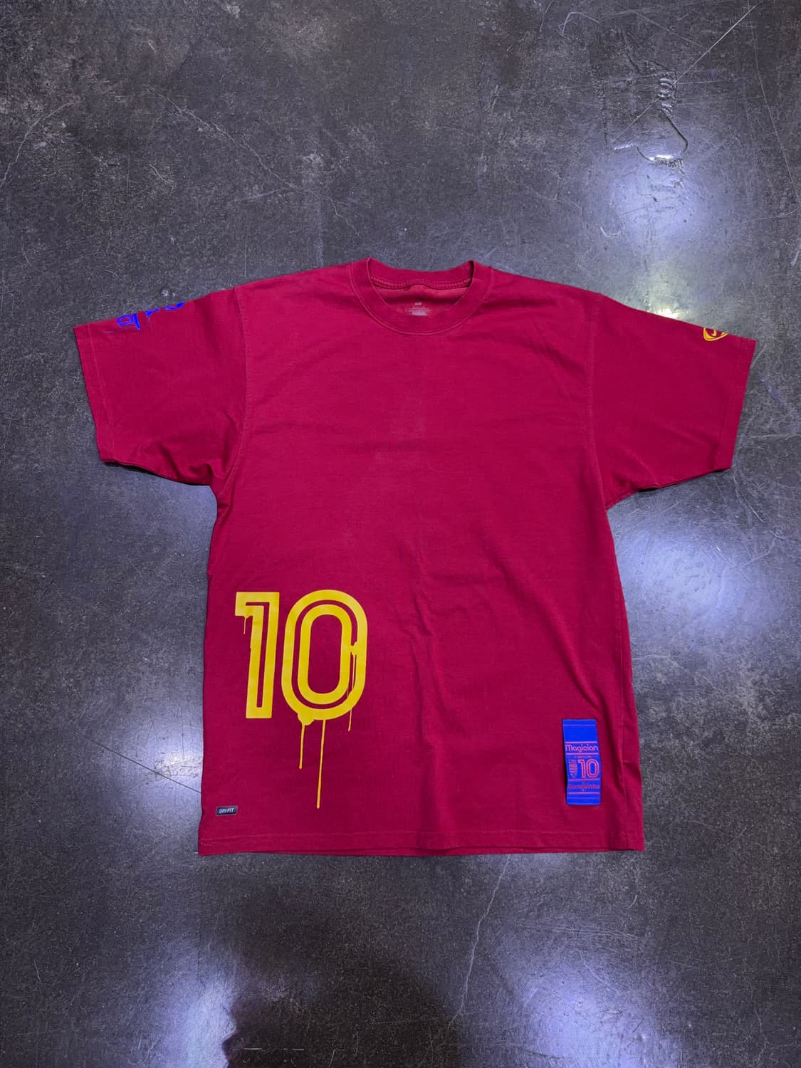 나이키 FC 바르셀로나 R10 매지션 호나우지뉴 드라이핏 티셔츠 M 상품이미지1