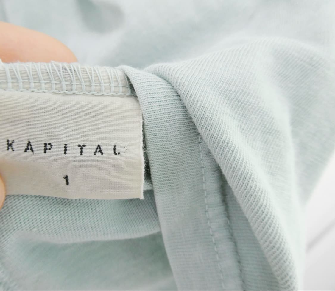 Kapital 캐피탈 민트포켓 탑 상품이미지6