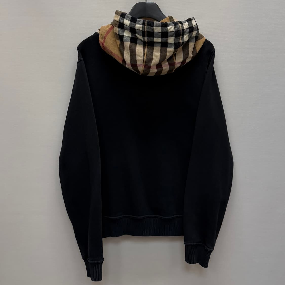 버버리 빈티지 체크 오버사이즈 후드티 ( 여성 오버핏 ) 상품이미지4