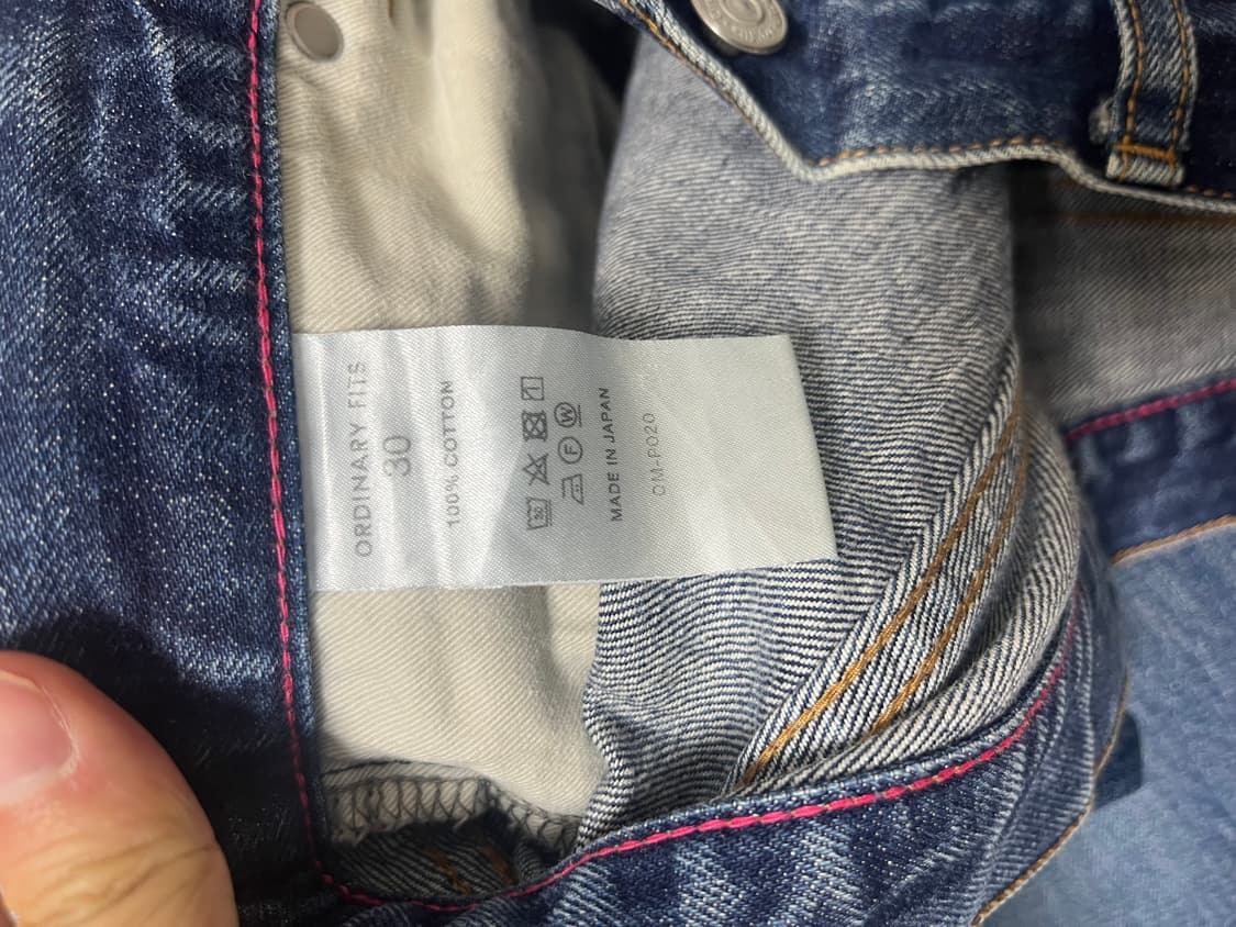 오디너리핏츠 Ordinary Fits 데님 청바지 30사이즈 상품이미지3