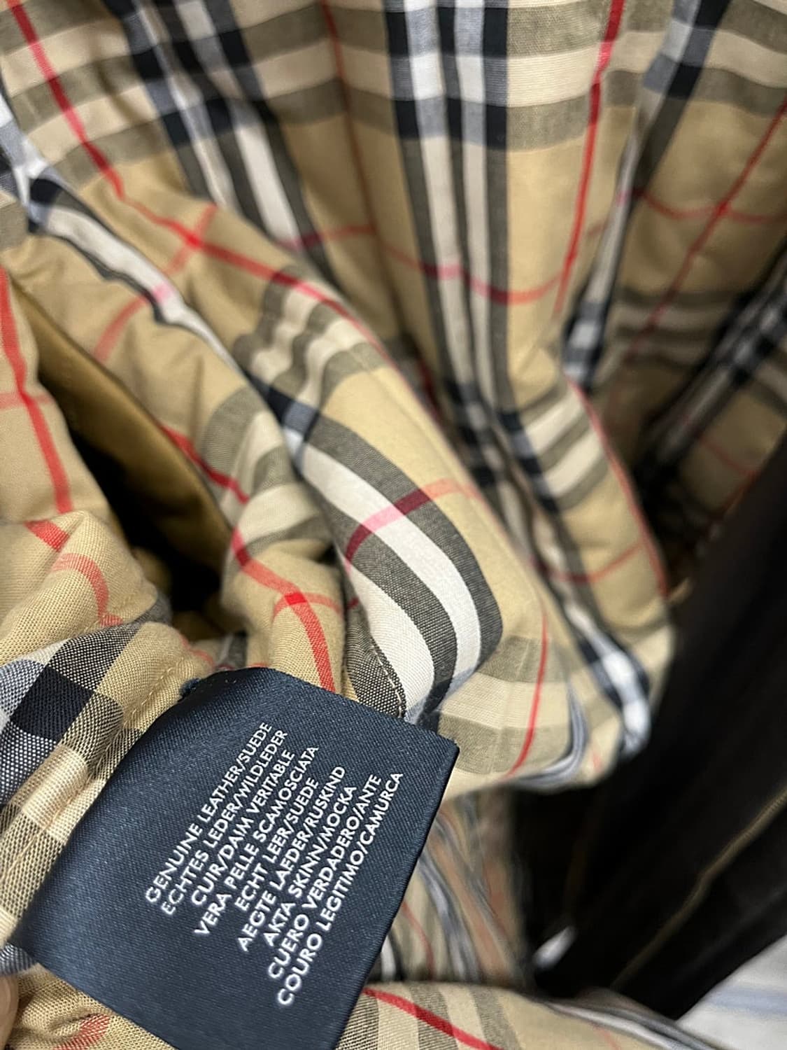 105) 버버리 후드 가죽자켓  상품이미지8