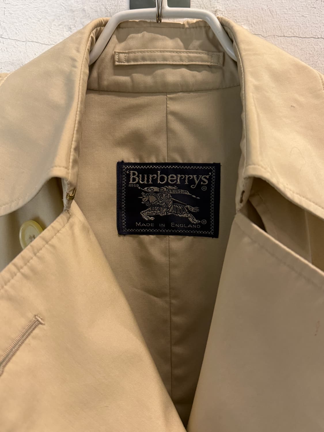 Burberrys 버버리 베이지 하프 트렌치 코트 M 상품이미지2