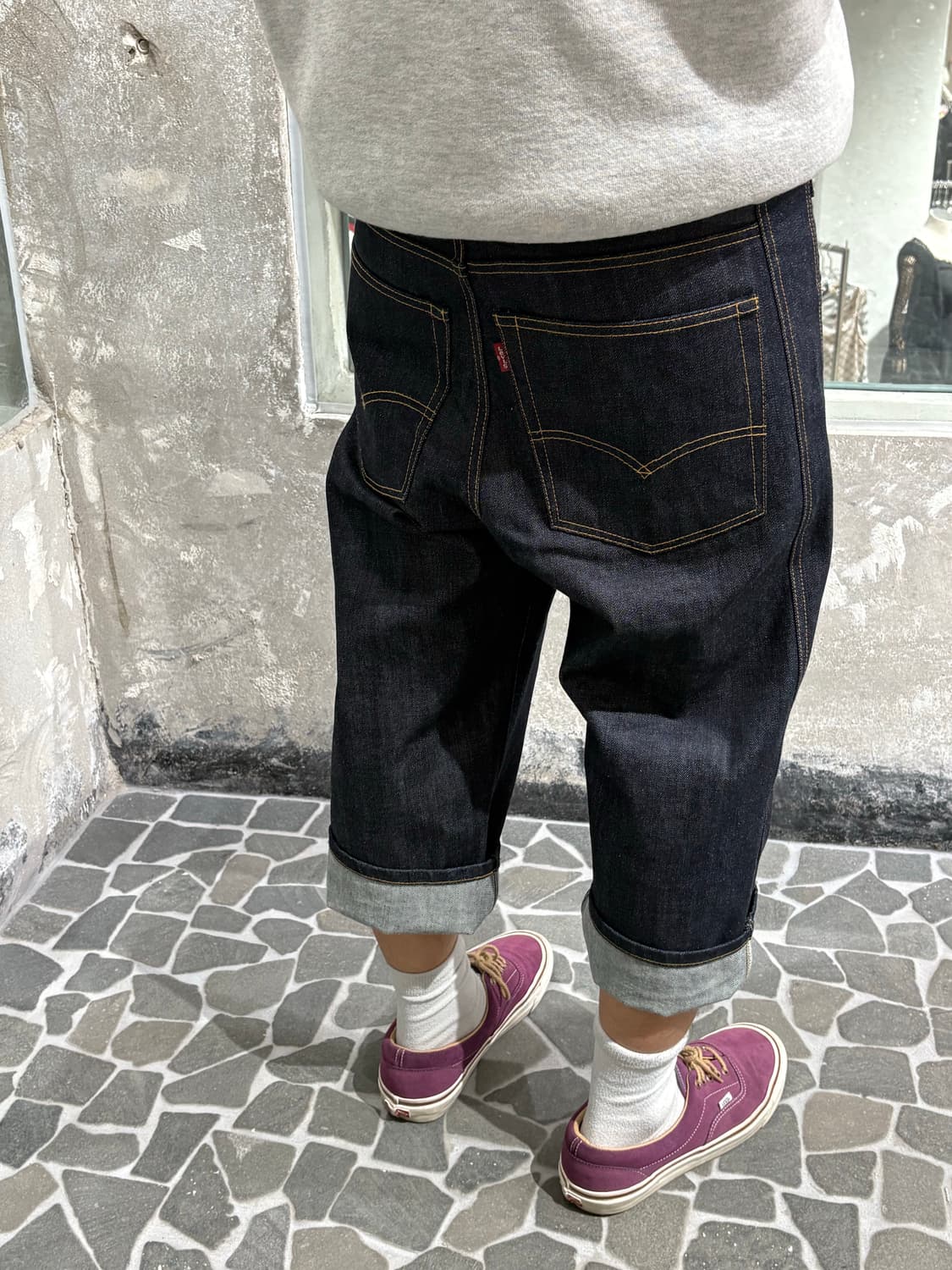 리바이스x준야 와타나베 사루엘 데님 팬츠 상품이미지2