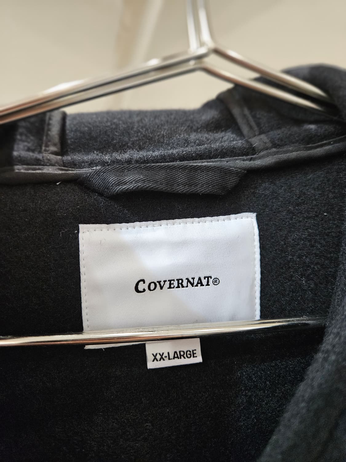 커버낫 울 떡볶이 더플 코트 상품이미지3