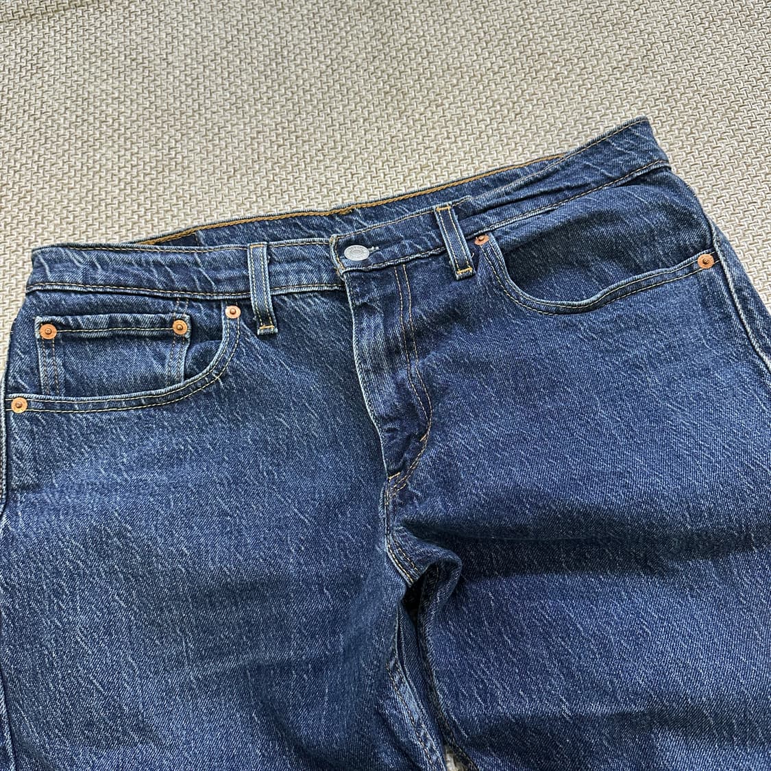 W32L32 리바이스 502 테이퍼드 진 0331D 상품이미지2