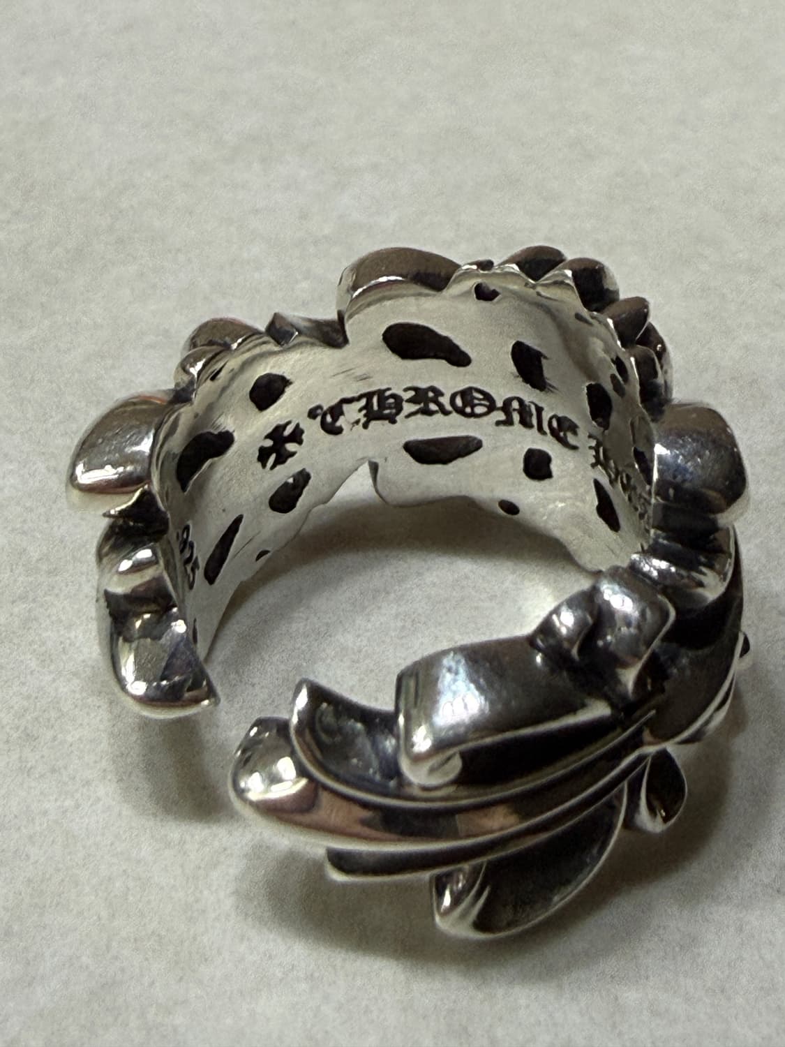 크롬하츠 더블플로랄링 US 6 새상품 상품이미지4