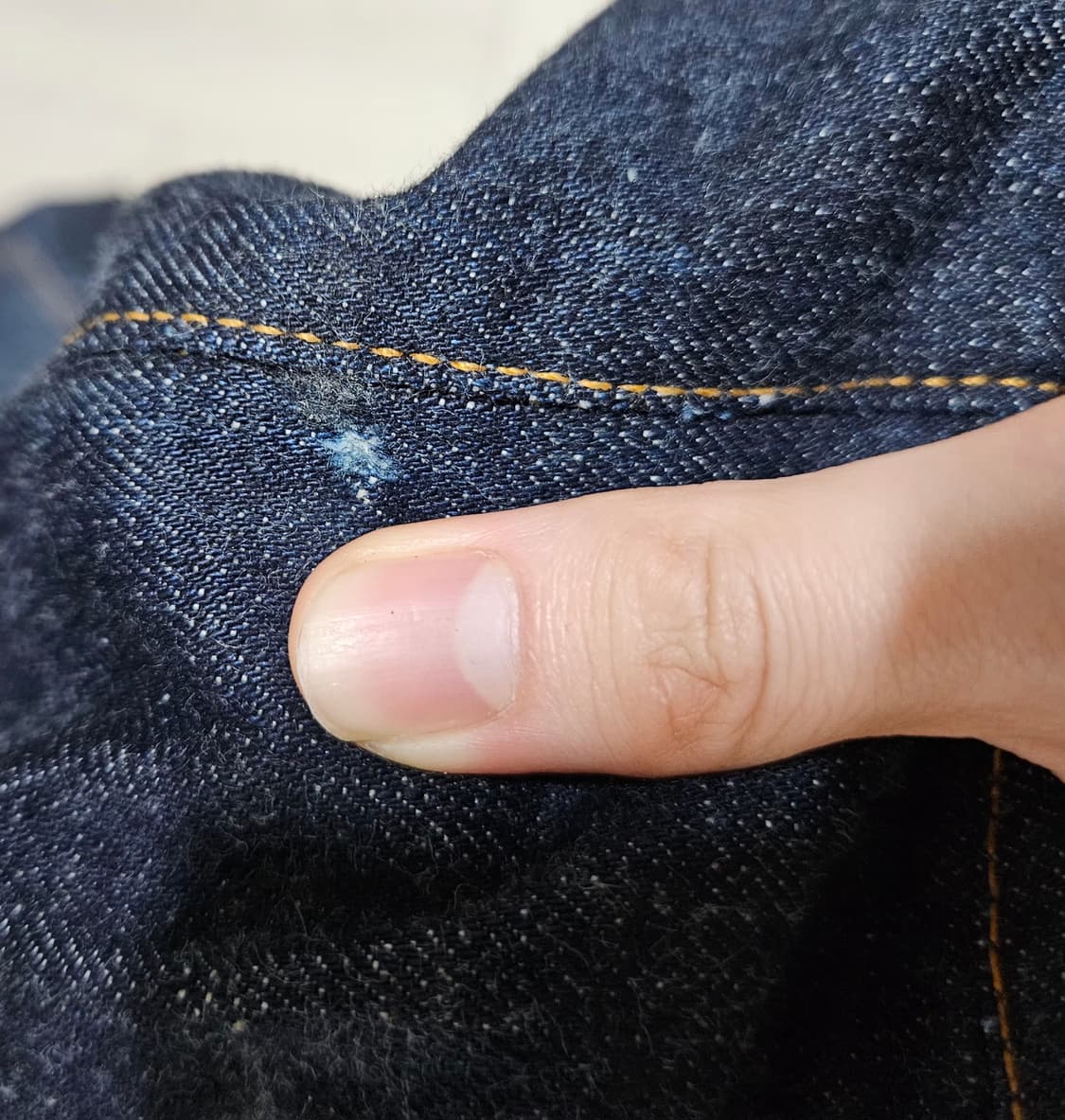 RRL 빈티지 파이브포켓 이스트웨스트 셀비지 데님 상품이미지6