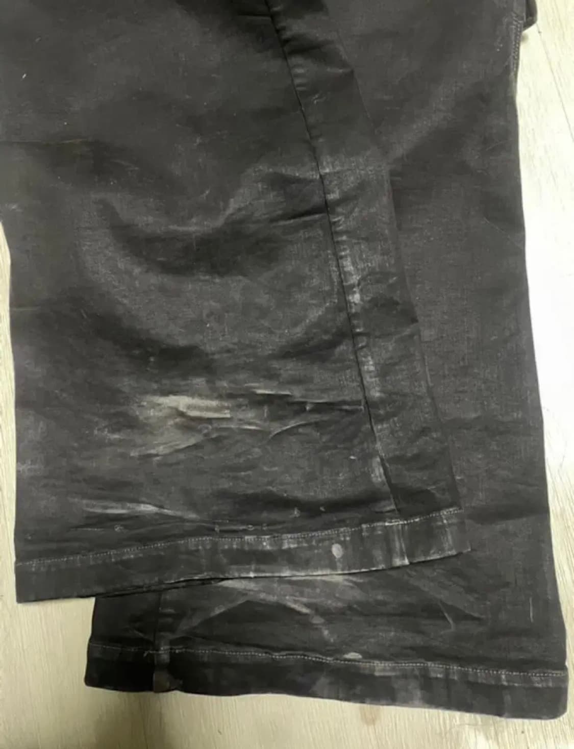 (M)릭오웬스 ss23 EDFU 점보카고 다크더스크 흑청 SDK 상품이미지3