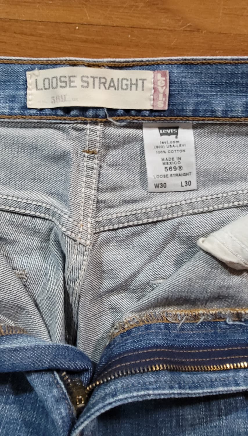 빈티지 리바이스 569 루즈 스트레이트 2006 Mexico 상품이미지2