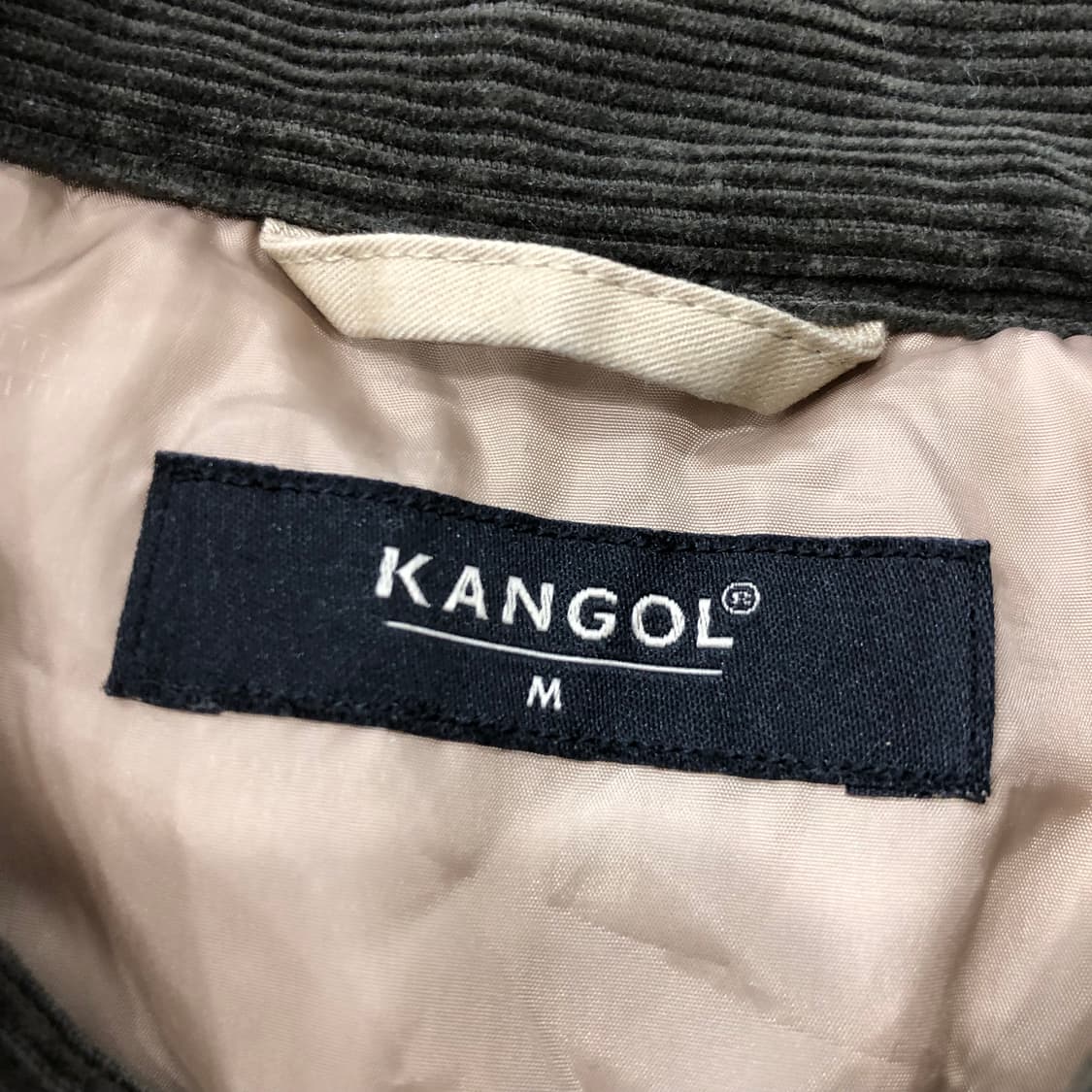 M 캉골 코듀로이 카라 퀄팅 자켓 상품이미지5