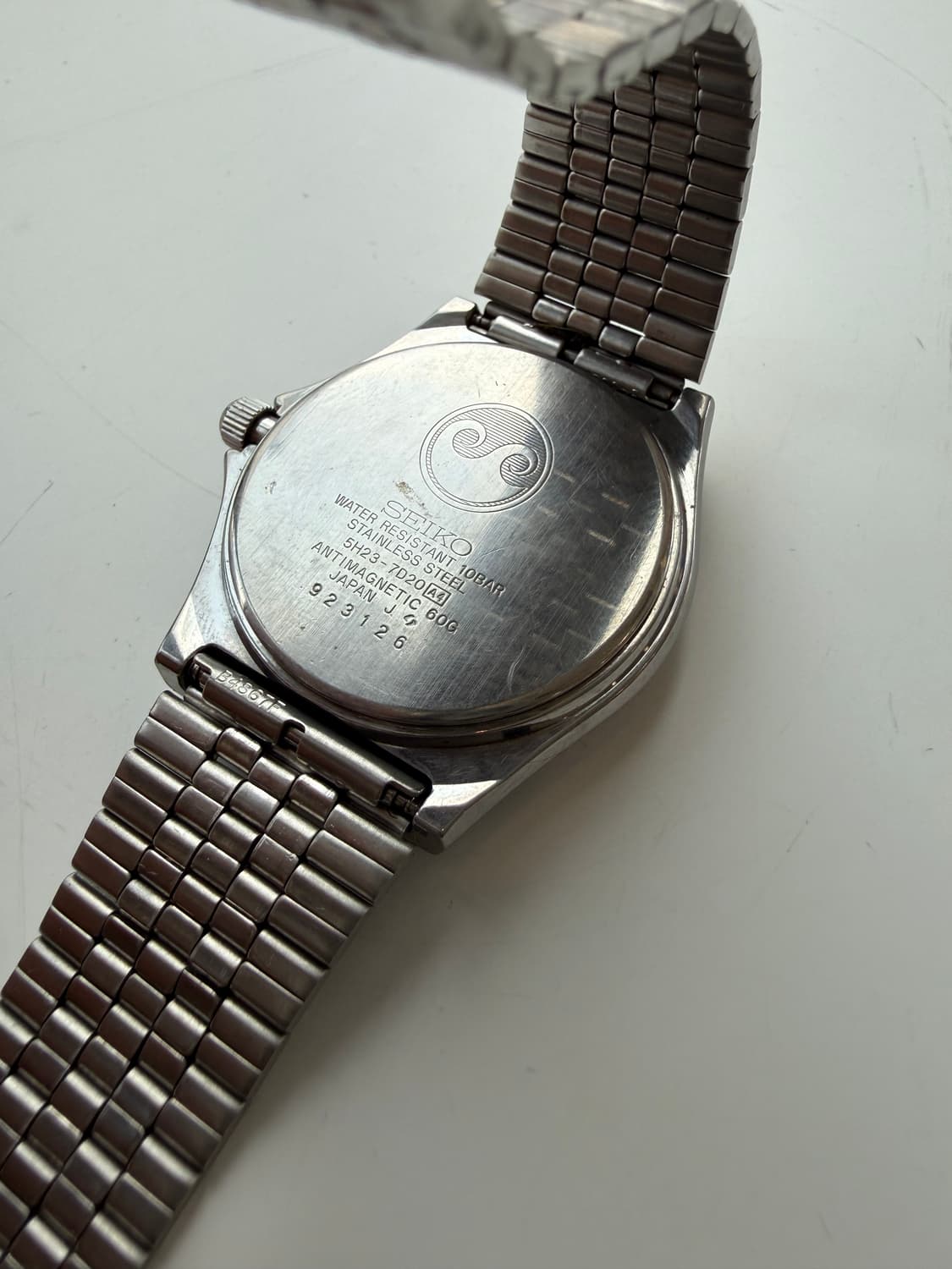 90s Seiko 34mm chronos 데이데이트 시계 상품이미지2