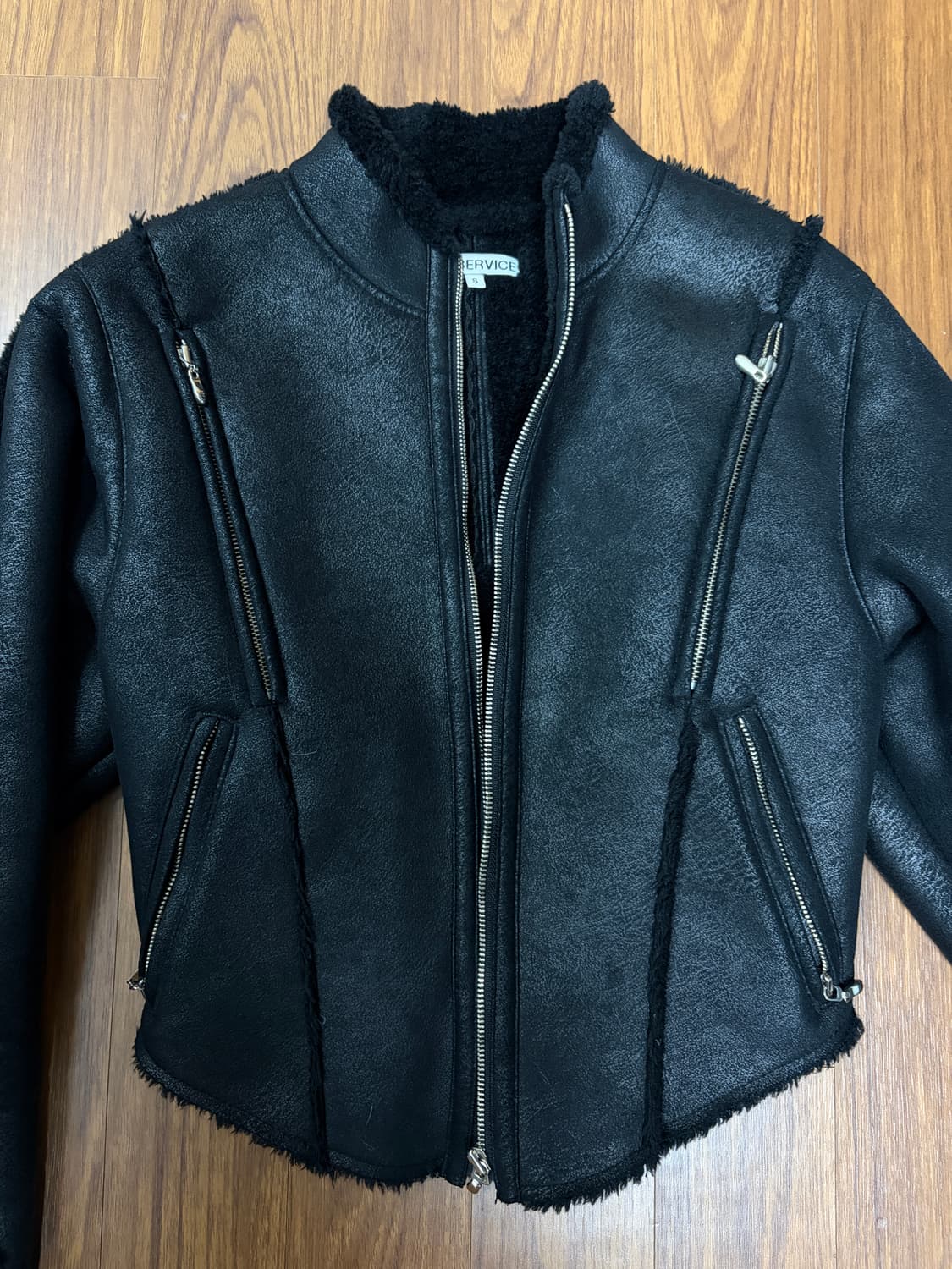 604서비스 무스탕 (S) 상품이미지2