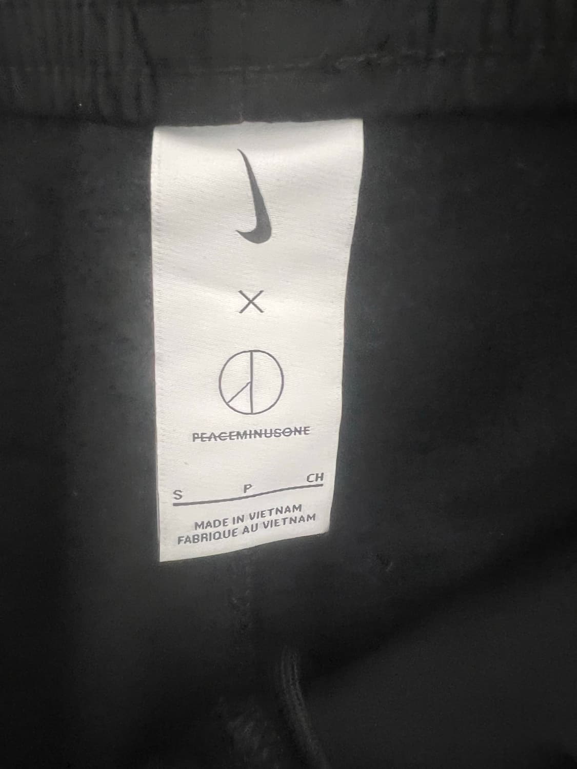 나이키 피스마이너스원 카고 팬츠 블랙 S 새상품 상품이미지3