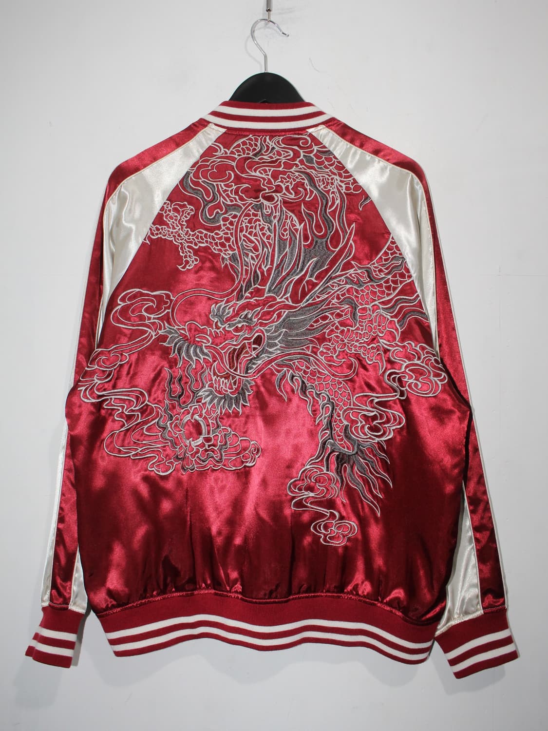 雅結 마사유 흑룡자수 스카쟌 L 상품이미지6