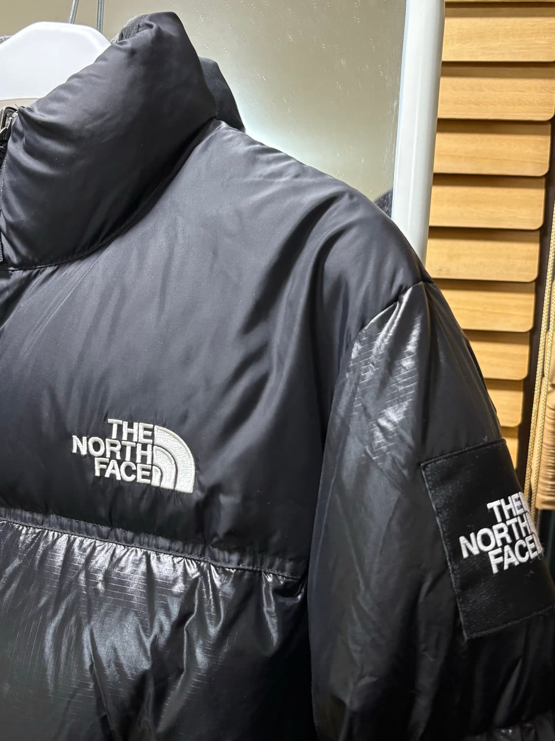 노스페이스 화이트 라벨 노벨티 눕시 다운 자켓 SP 리얼 블랙 상품이미지7