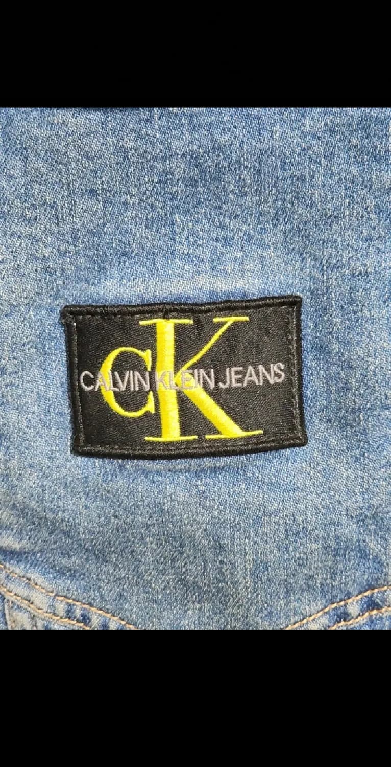 (XL) 캘빈클라인 데님자켓 스판 CK 청자켓 빈티지  상품이미지4