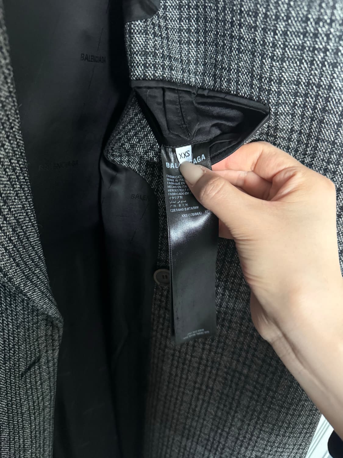 Balenciaga Hourglass Coat 상품이미지5