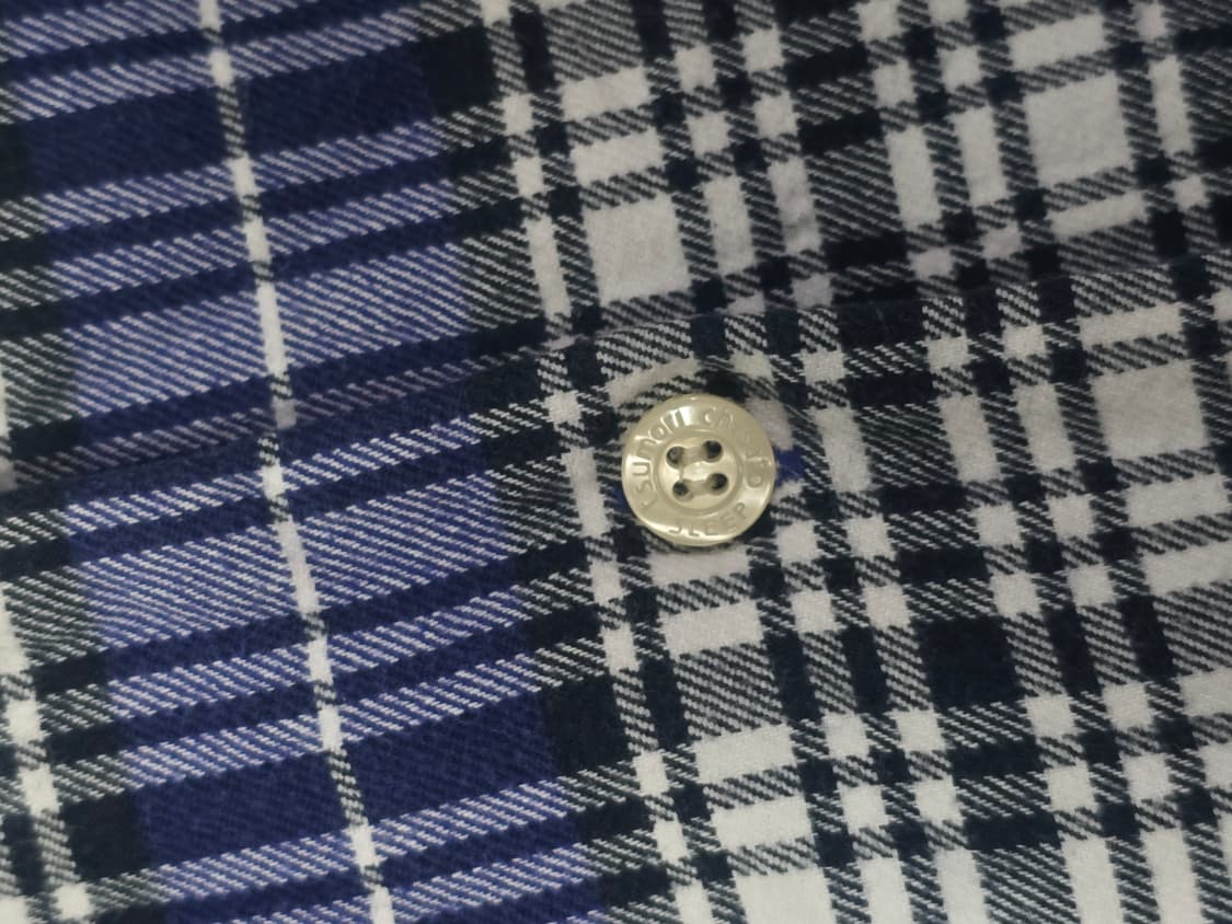 츠모리치사토 체크 블루 슬립웨어 상품이미지6