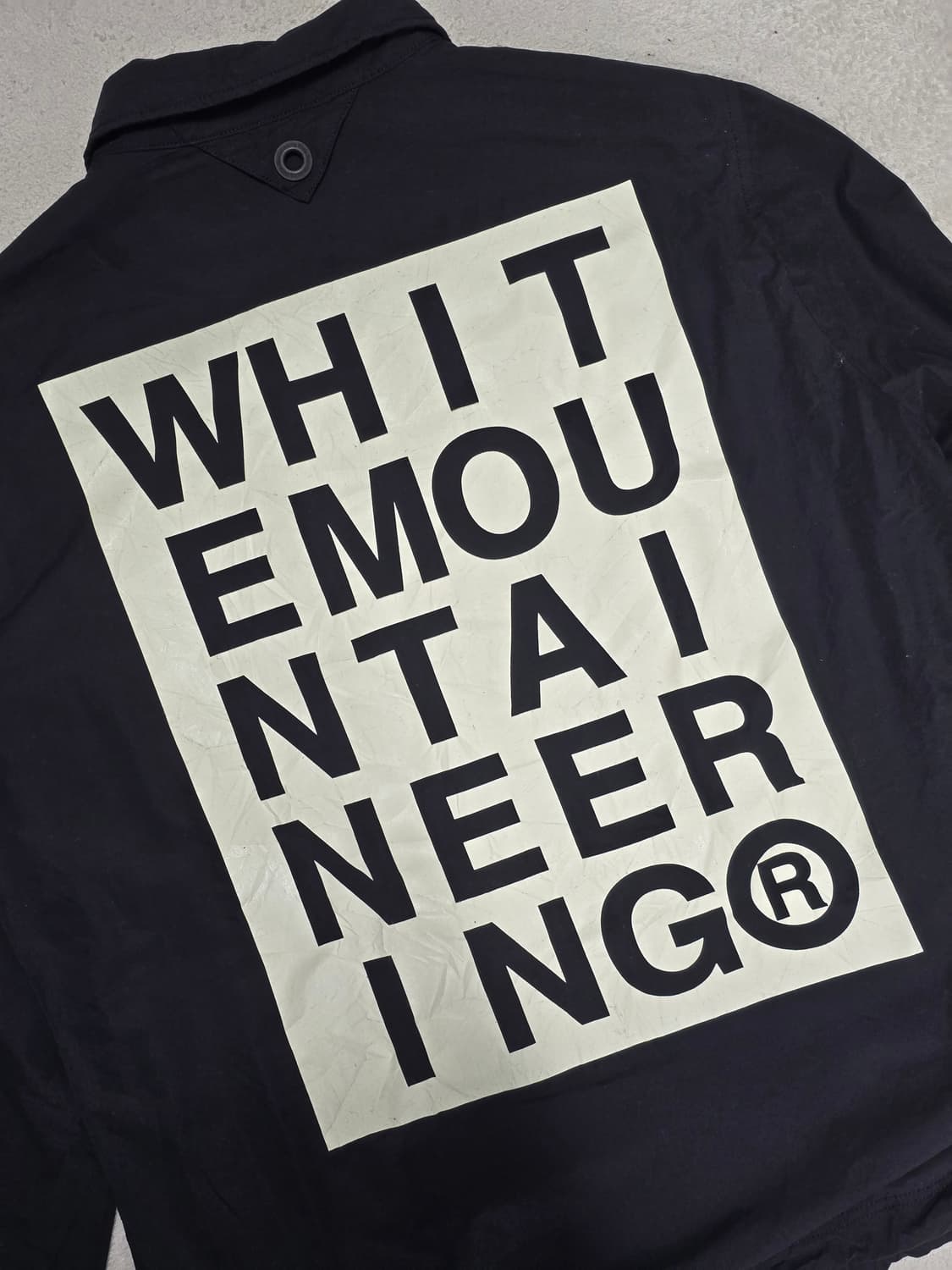 Denham 덴함 화이트 마운티니어링 코치 자켓 블랙 상품이미지5