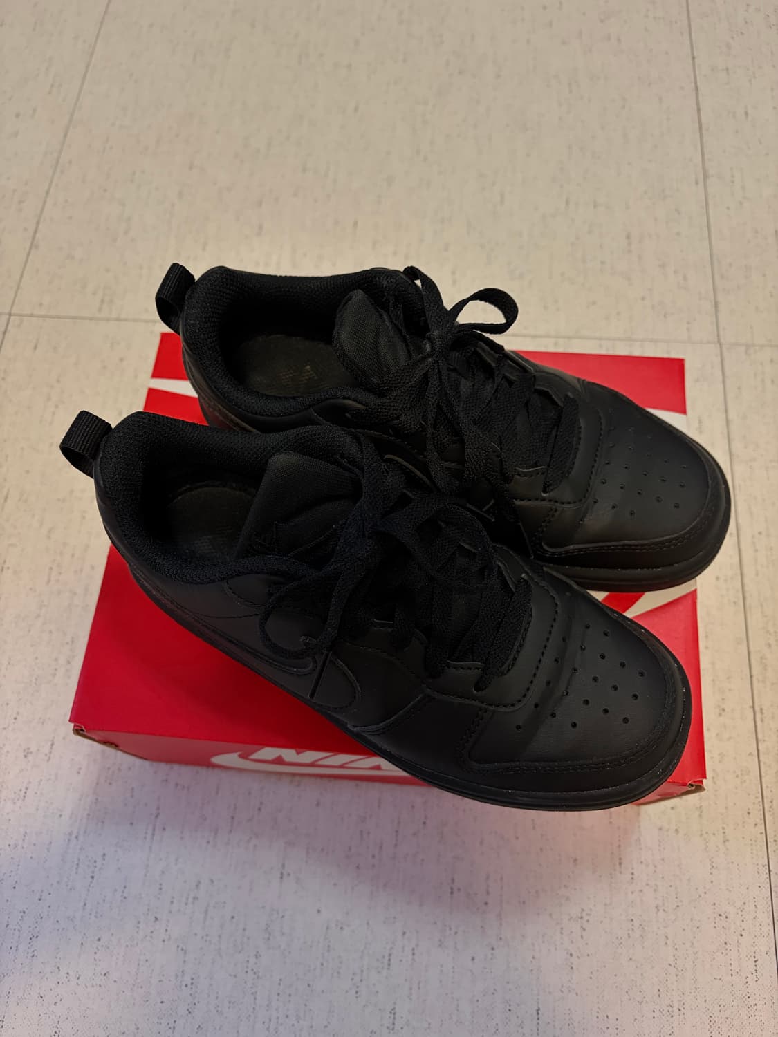 나이키 코트 버로우 로우 리크래프트 (GS) 블랙 225   상품이미지3