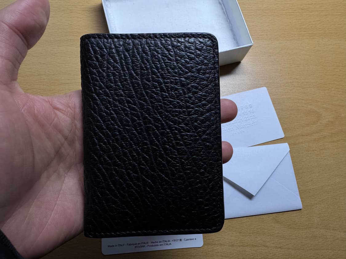 [택포] 마르지엘라 카드지갑 블랙 상품이미지3