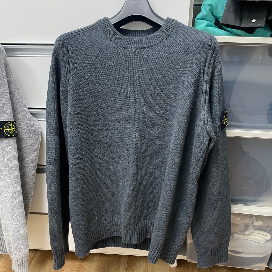 스톤아일랜드 와펜패치 울니트 카키/ 7115552A3 V0067 /XL 상품이미지2