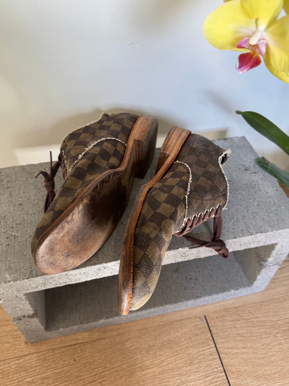 Comme des garcons check shoes 상품이미지6