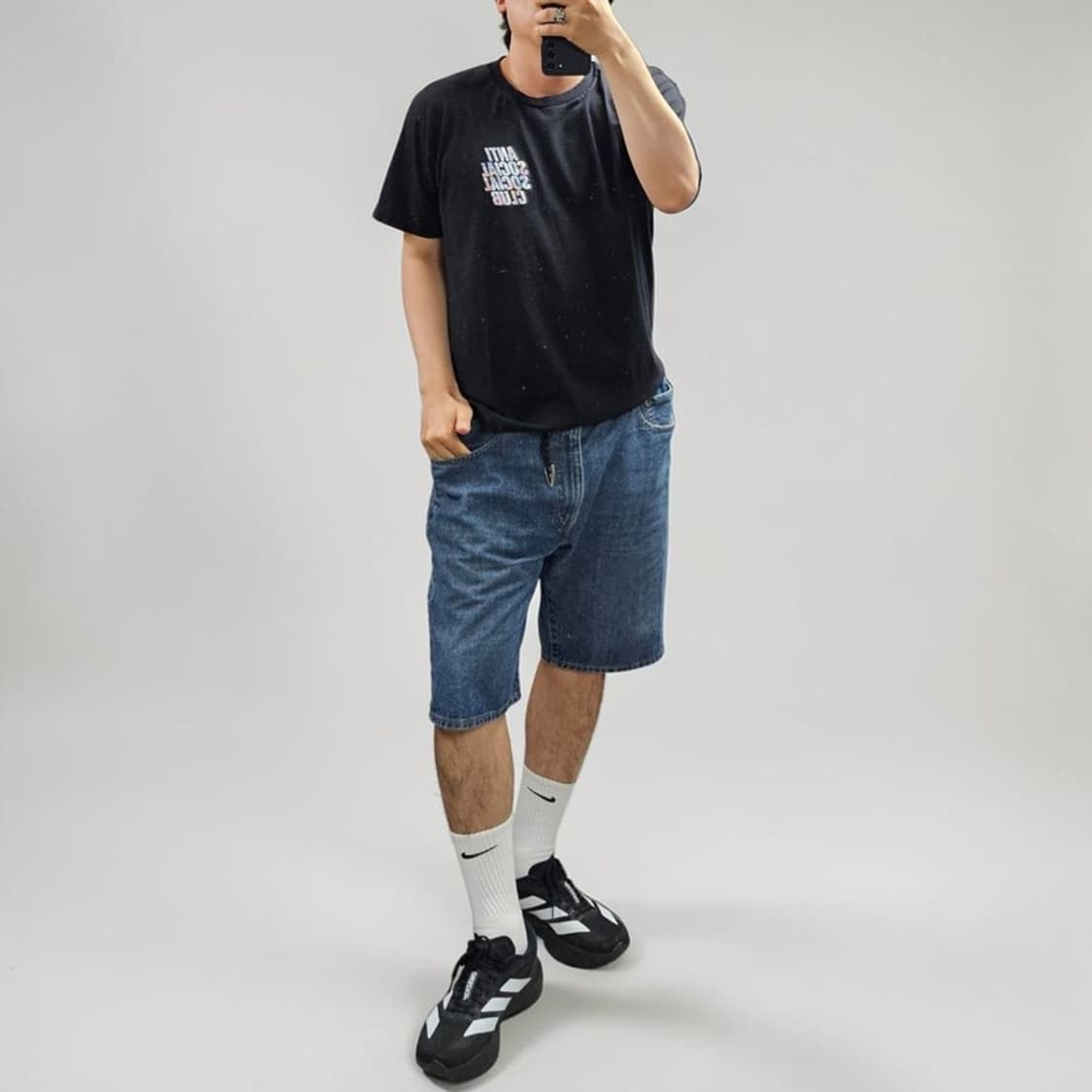 안티소셜클럽 반팔티 M0473 상품이미지2