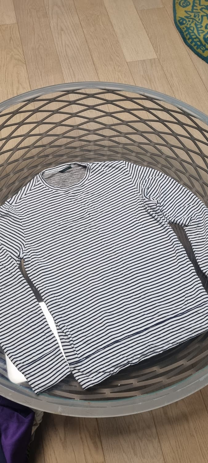 
👕 ZANONE 스트라이프 긴팔 티셔츠 (이탈리아산 상품이미지1