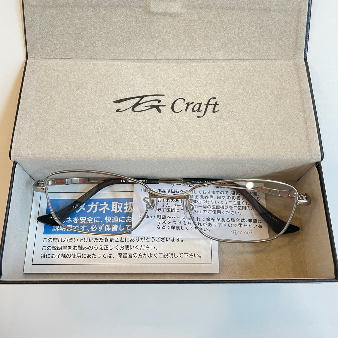 TG Craft 안경 새상품 상품이미지3