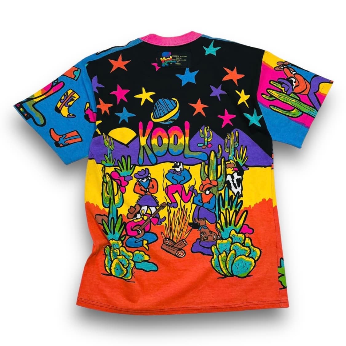 KooL 90s 아메리칸 웨스턴 컬러 반팔 티셔츠 상품이미지3
