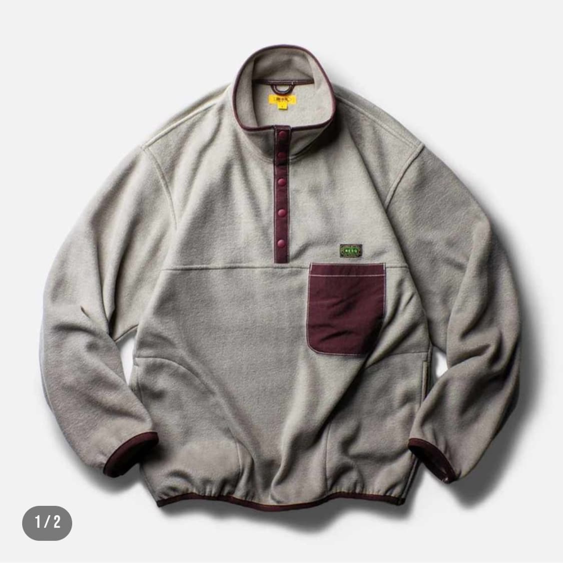 더레스큐 25fw 완판 플리스 후리스 샌드타우페 XL TheResQ 상품이미지1