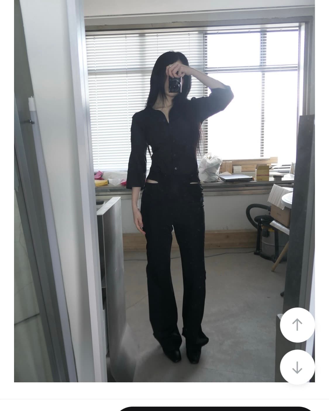 디에이디 셔츠 블랙 상품이미지2