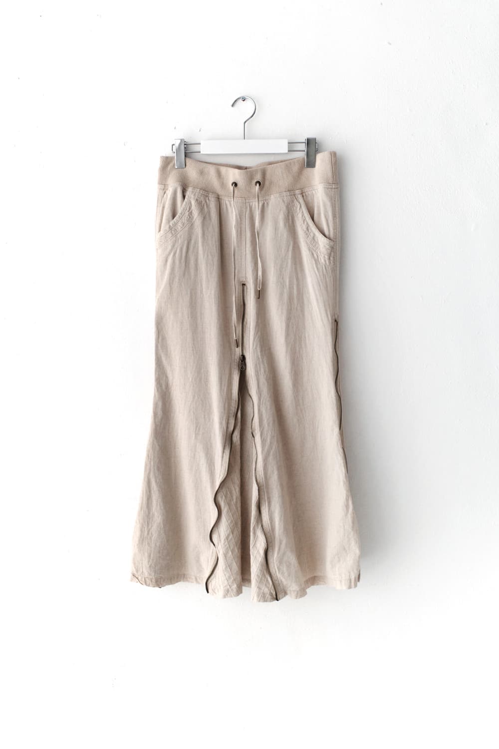 goa) zipper long skirt 상품이미지1