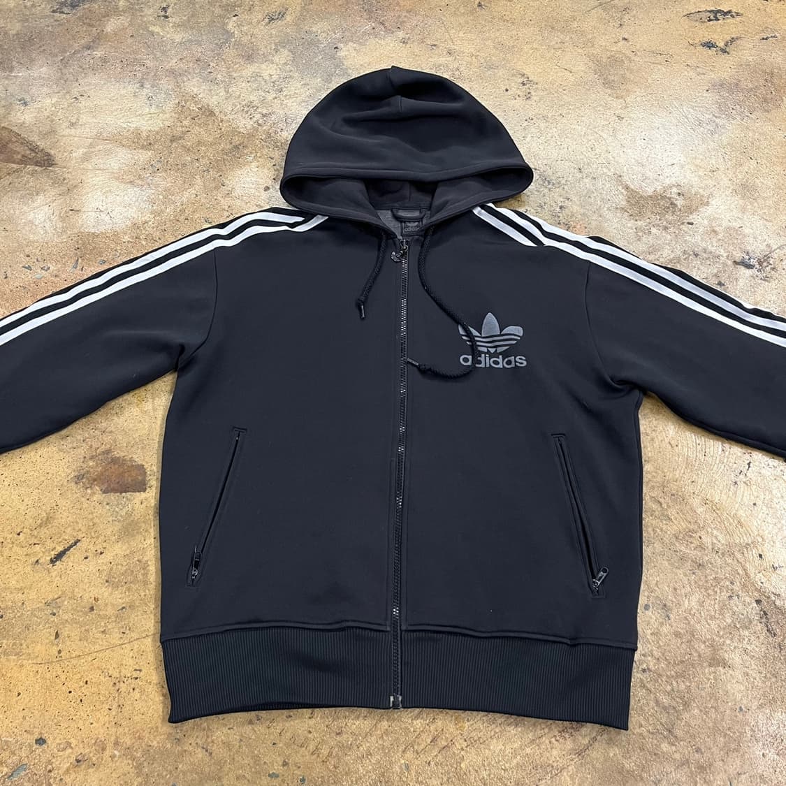 아디다스 블랙 넉사 후플 져지 플락 후드집업 110 상품이미지3