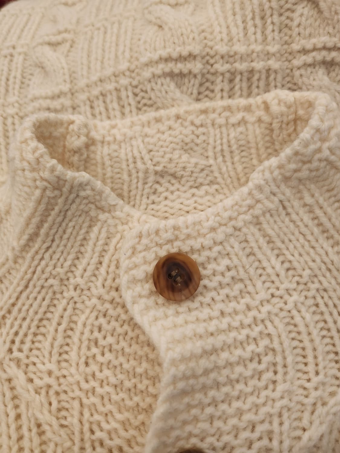 안본빈티지 꽈배기울핸드니트 상품이미지3