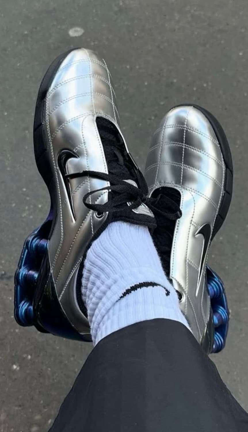 나이키 x 마하 암스테르담 토탈 90 샥스 마지아 메탈릭 실버 상품이미지2