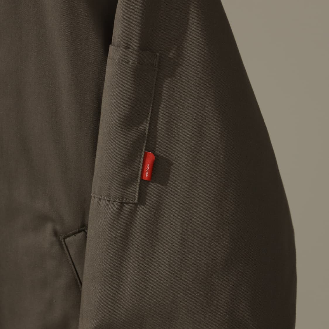 더블탭스 코튼 블루종 자켓 상품이미지5