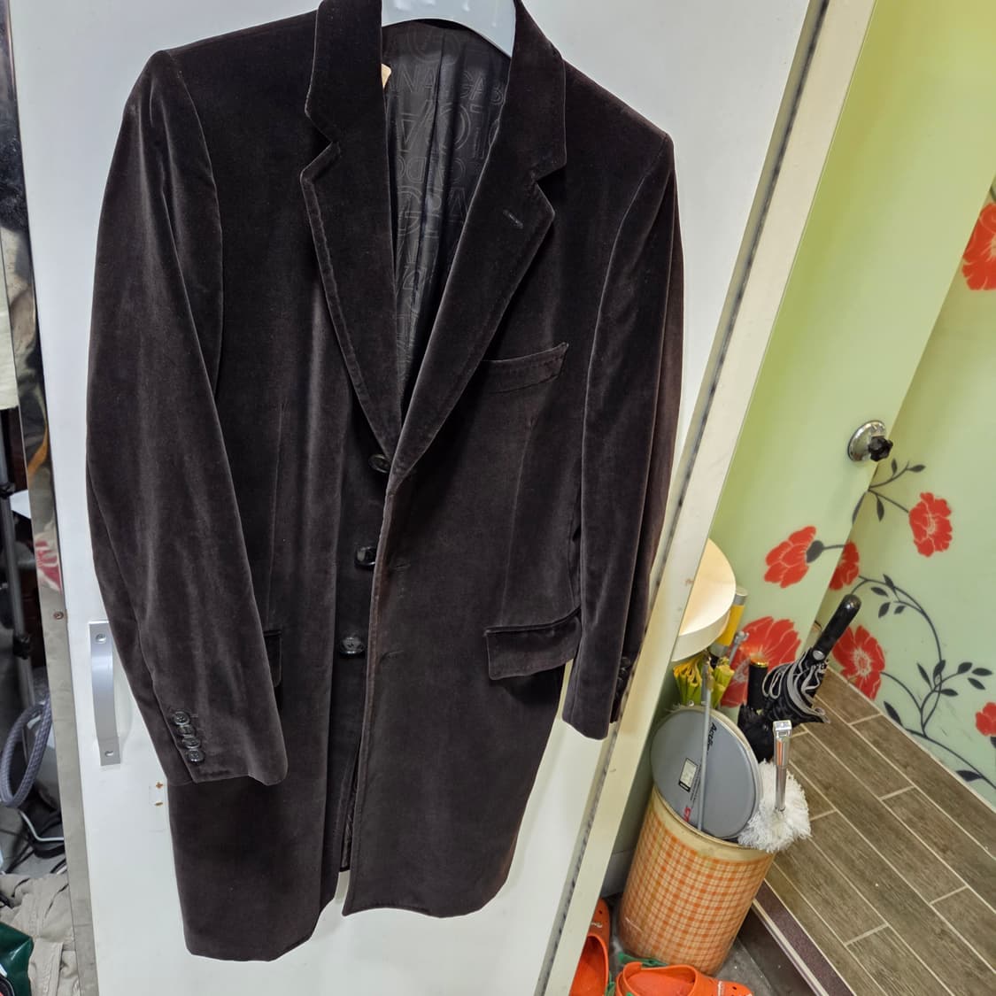 돌체앤가바나 벨벳 코트 상품이미지1