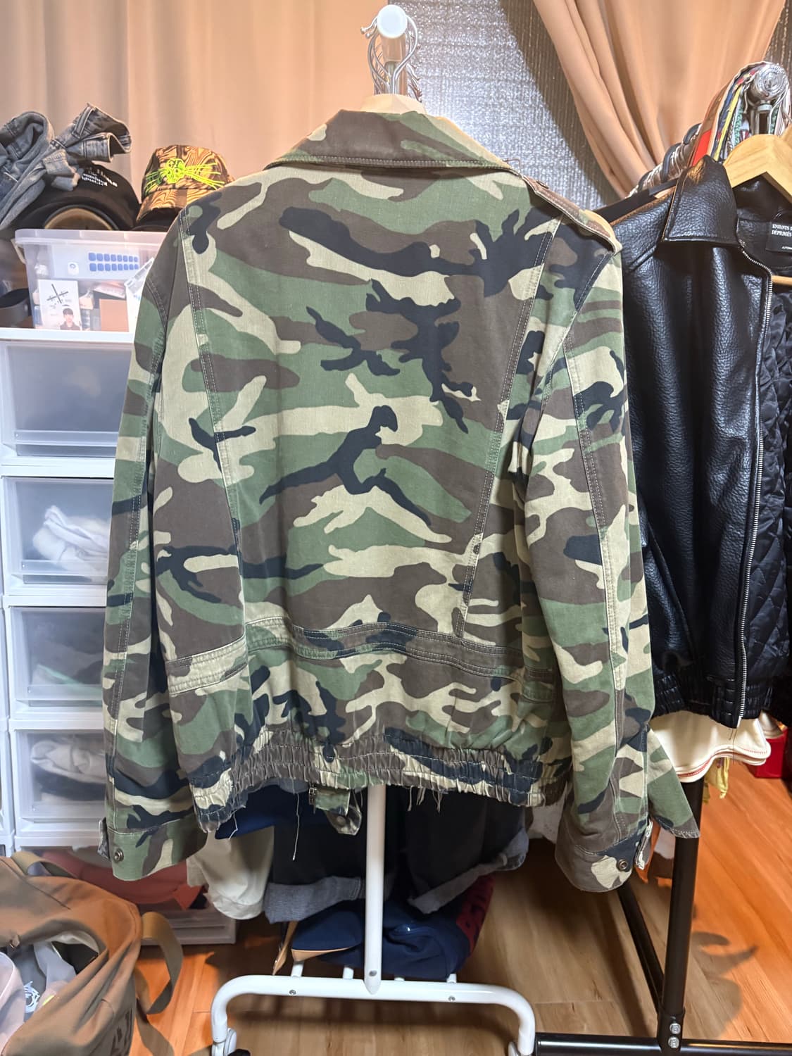 Saint Laurent 생로랑 카모 에비에이터 자켓  상품이미지3