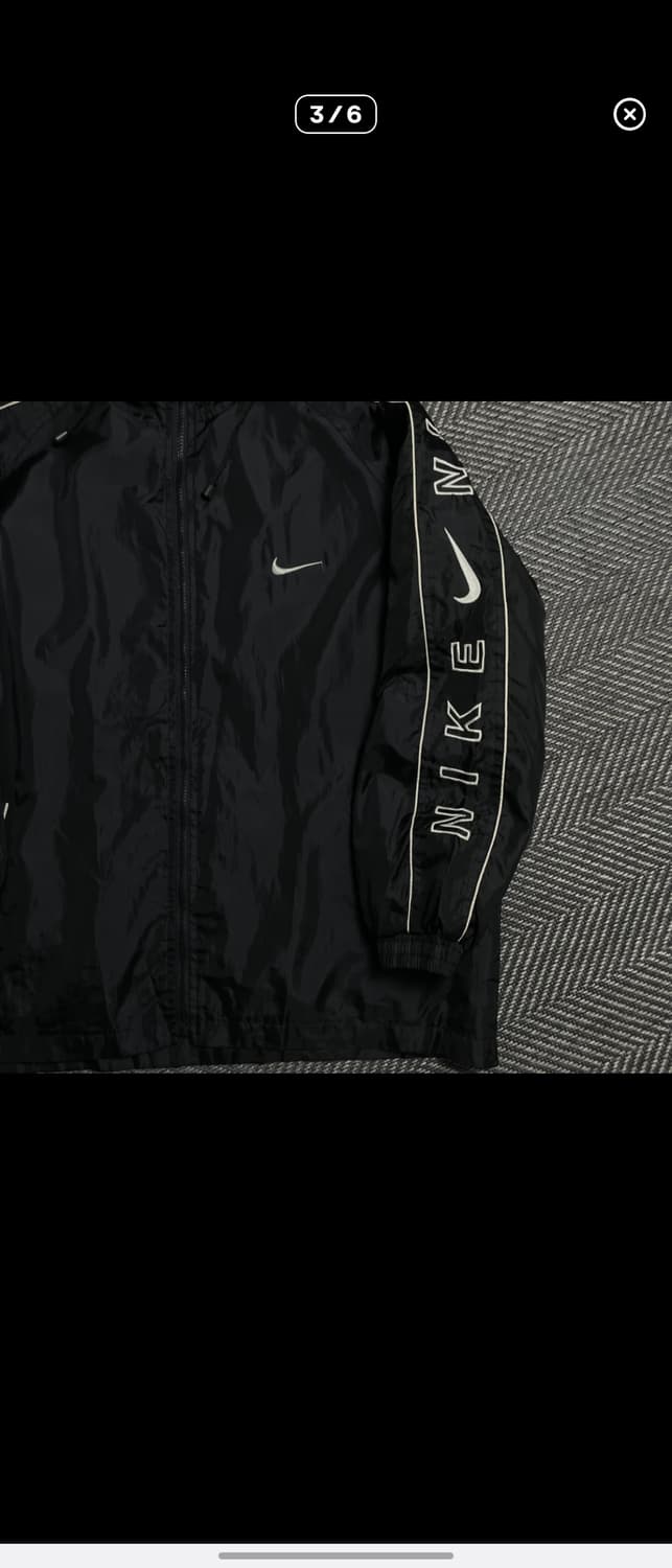 00s 나이키 올드스쿨 빅스우시 멀티로고 후디 바람막이  상품이미지3