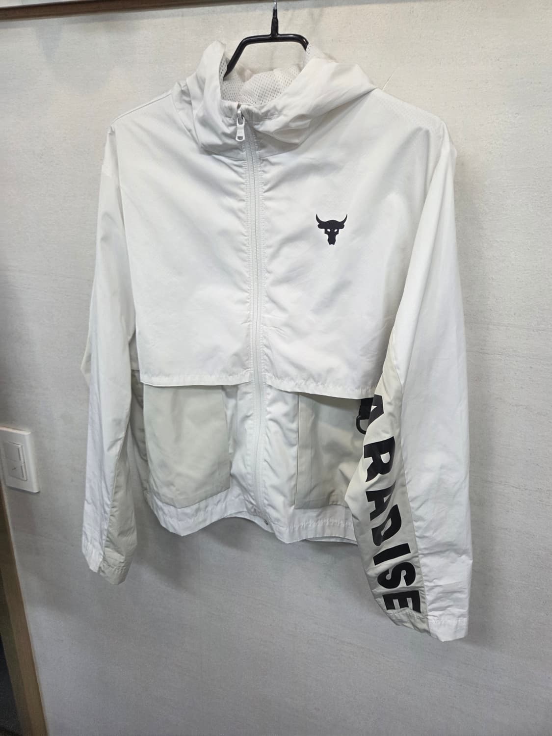 언더아머 여성 프로젝트 락 우븐 바람막이 자켓 m 상품이미지7