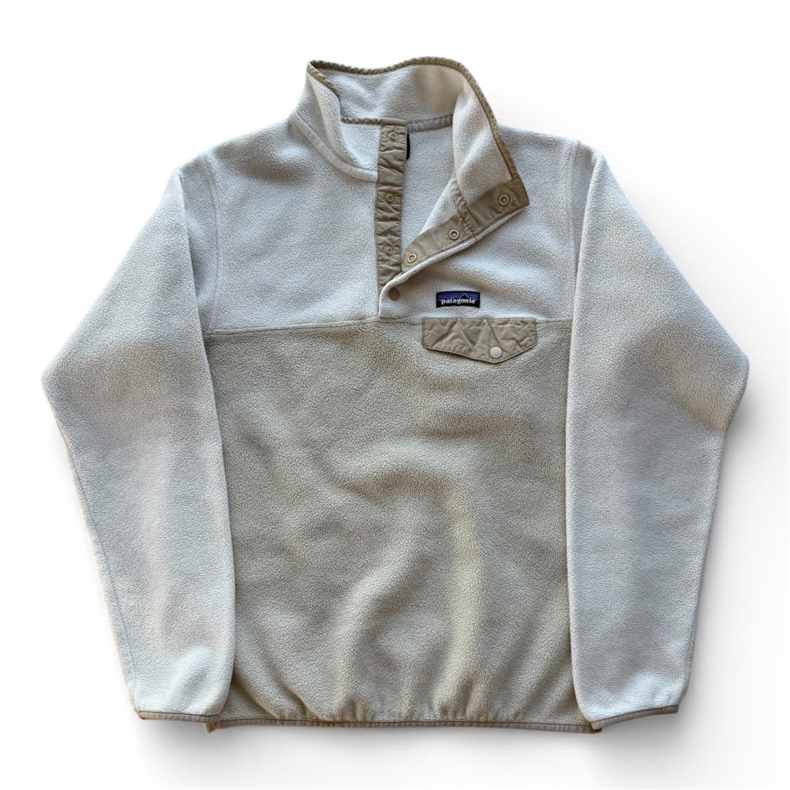 파타고니아 신칠라 투톤 아이보리 화이트 상품이미지3