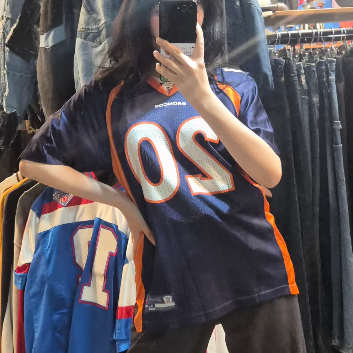 [NO.9] NFL 덴버 브롱코스 리복 어패럴 반팔 유니폼 상품이미지2